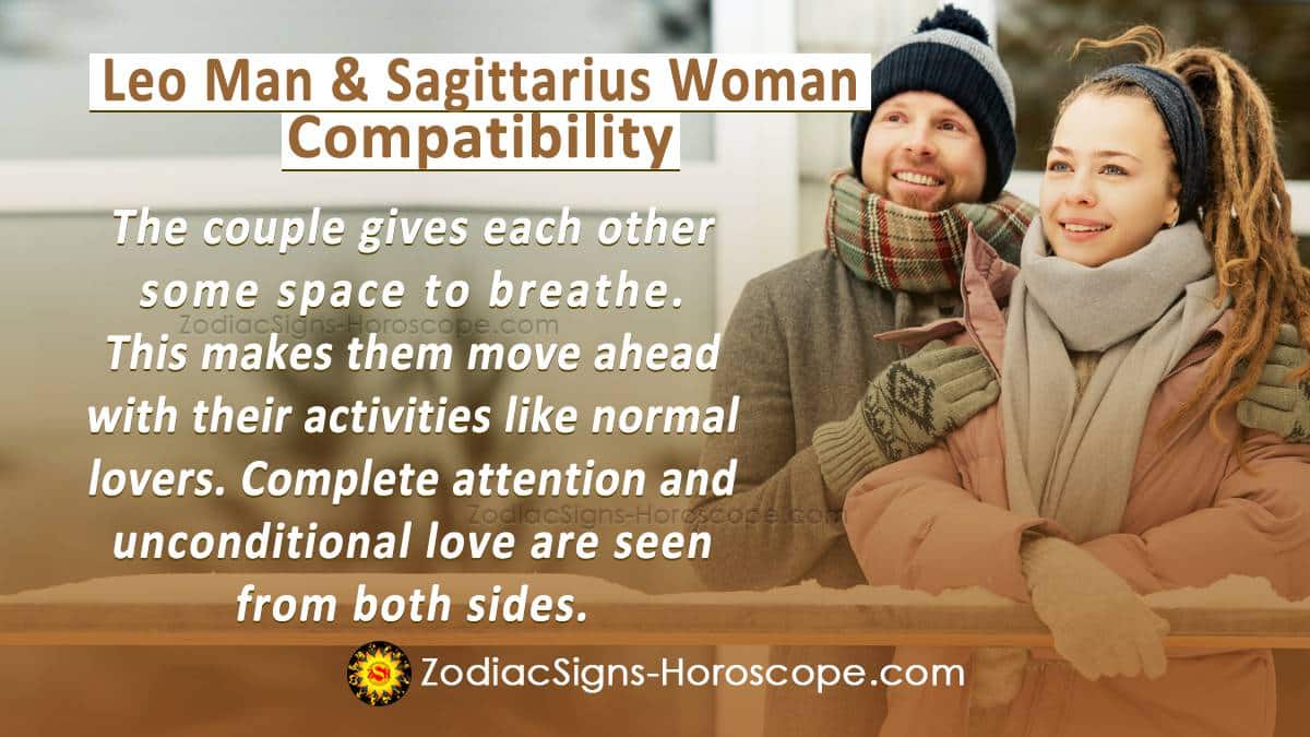 Leo Man and Sagittarius Woman Compatibility in Love, and Intimacy ...