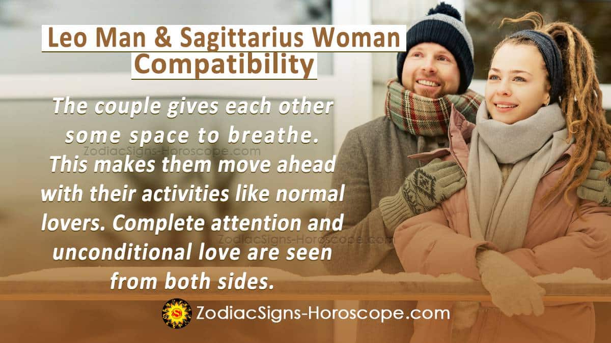 Leo Man and Sagittarius Woman Compatibility in Love, and Intimacy - ZodiacSigns-Horoscope