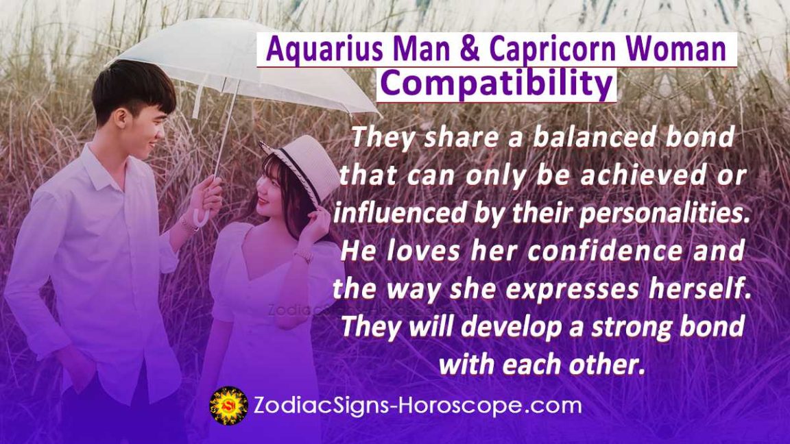 Aquarius Man and Capricorn Woman Compatibility in Love, and Intimacy