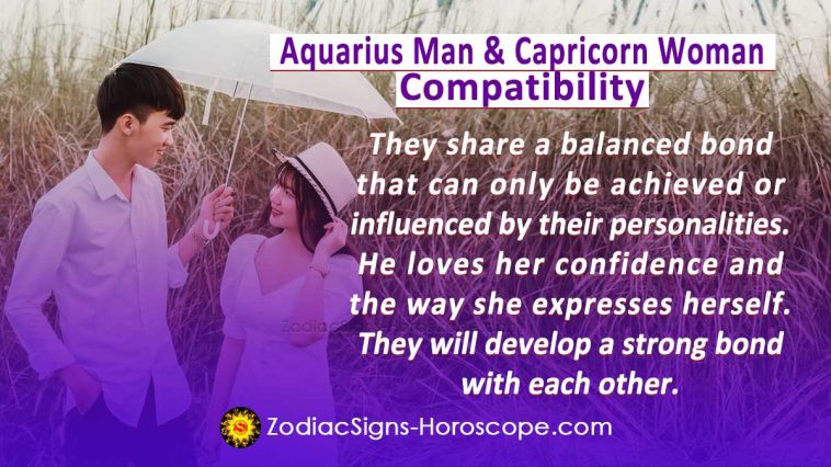 Aquarius Man and Capricorn Woman Compatibility