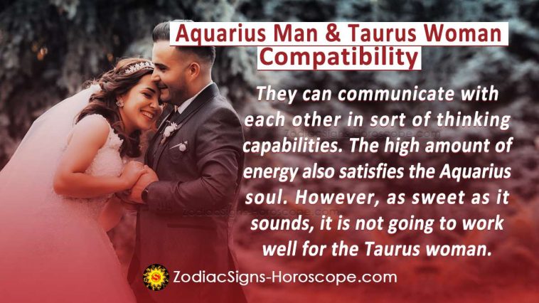 Aquarius Man and Taurus Woman Compatibility