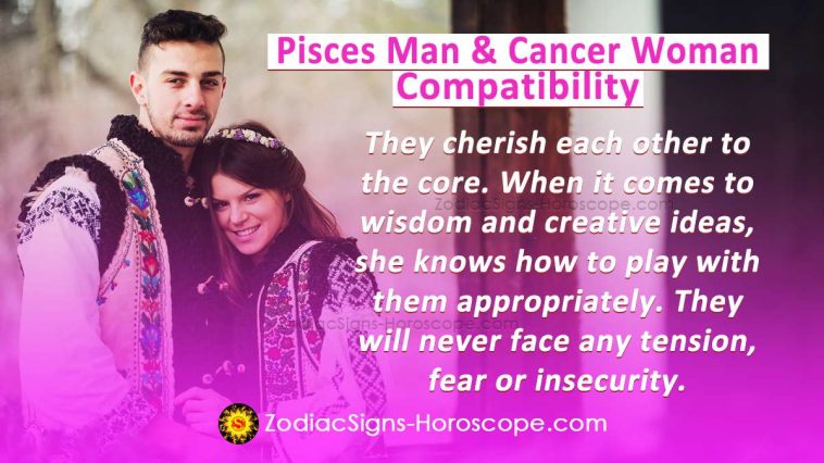 Pisces Man and Cancer Woman Compatibility