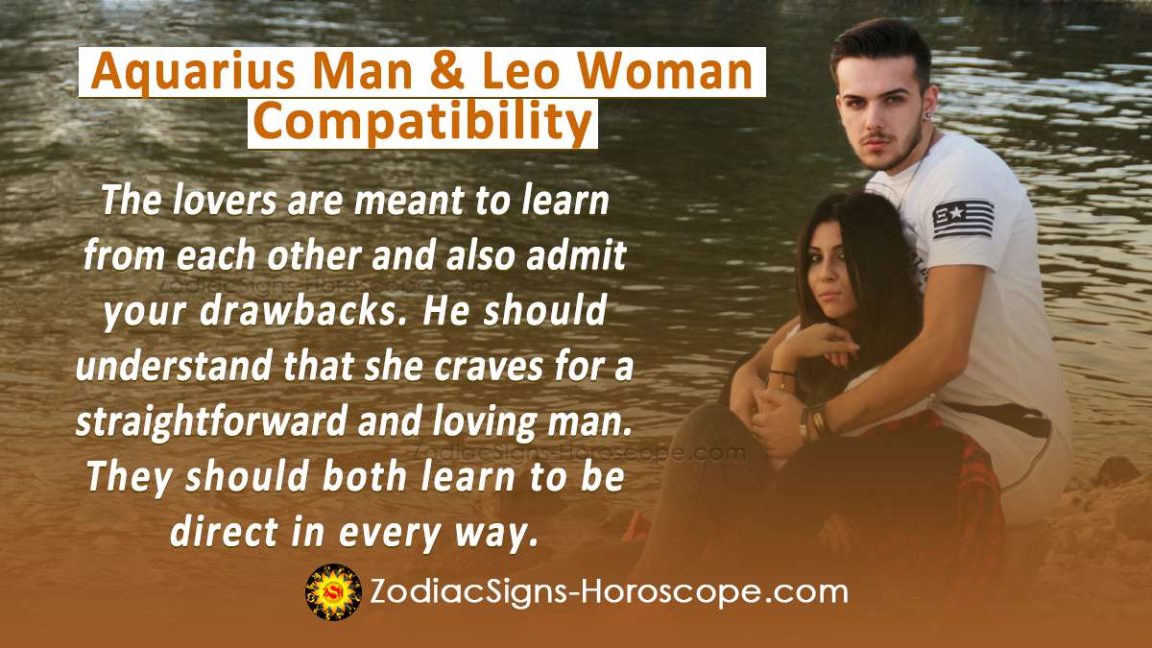 Aquarius Man and Leo Woman Compatibility in Love, and Intimacy