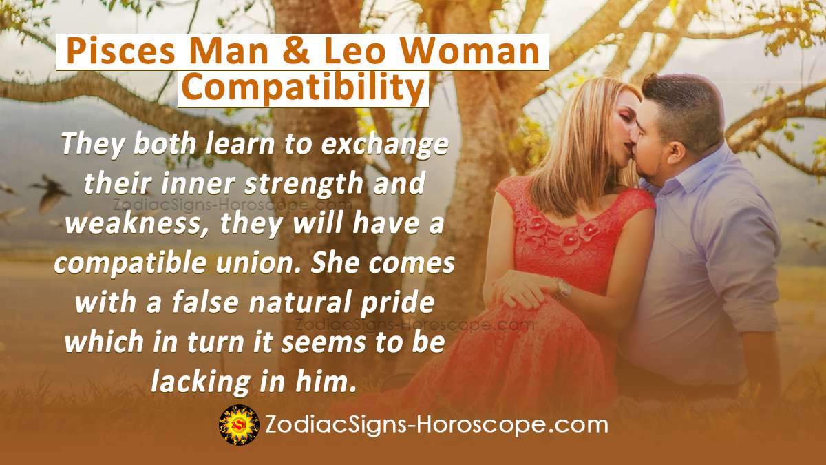 Pisces Man and Leo Woman Compatibility in Love, and Intimacy