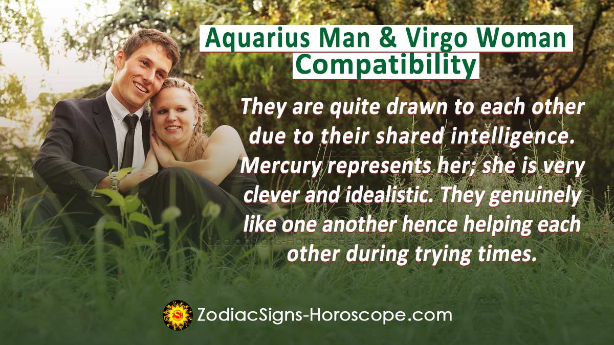 Aquarius Man and Virgo Woman Compatibility in Love, and Intimacy ...