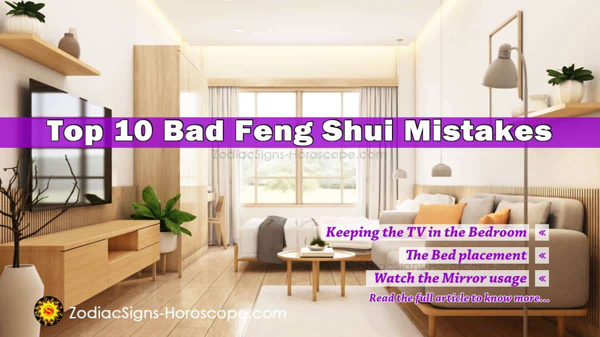 Top 10 Bad Feng Shui Mistakes That Could Give You Negativity