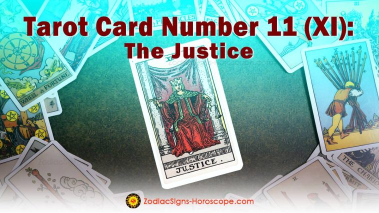 The Justice (XI) Tarot Card Meanings