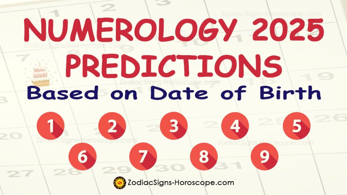 Previsões da numerologia para 2025 com base na data de nascimento